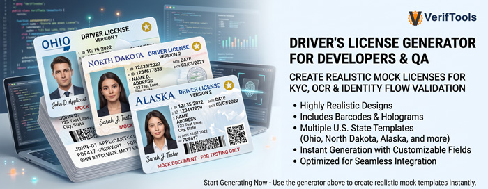 generate driver licence